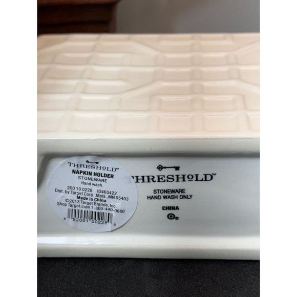Threshold Ceramic Napkin Holder - White - Picture 9 of 9